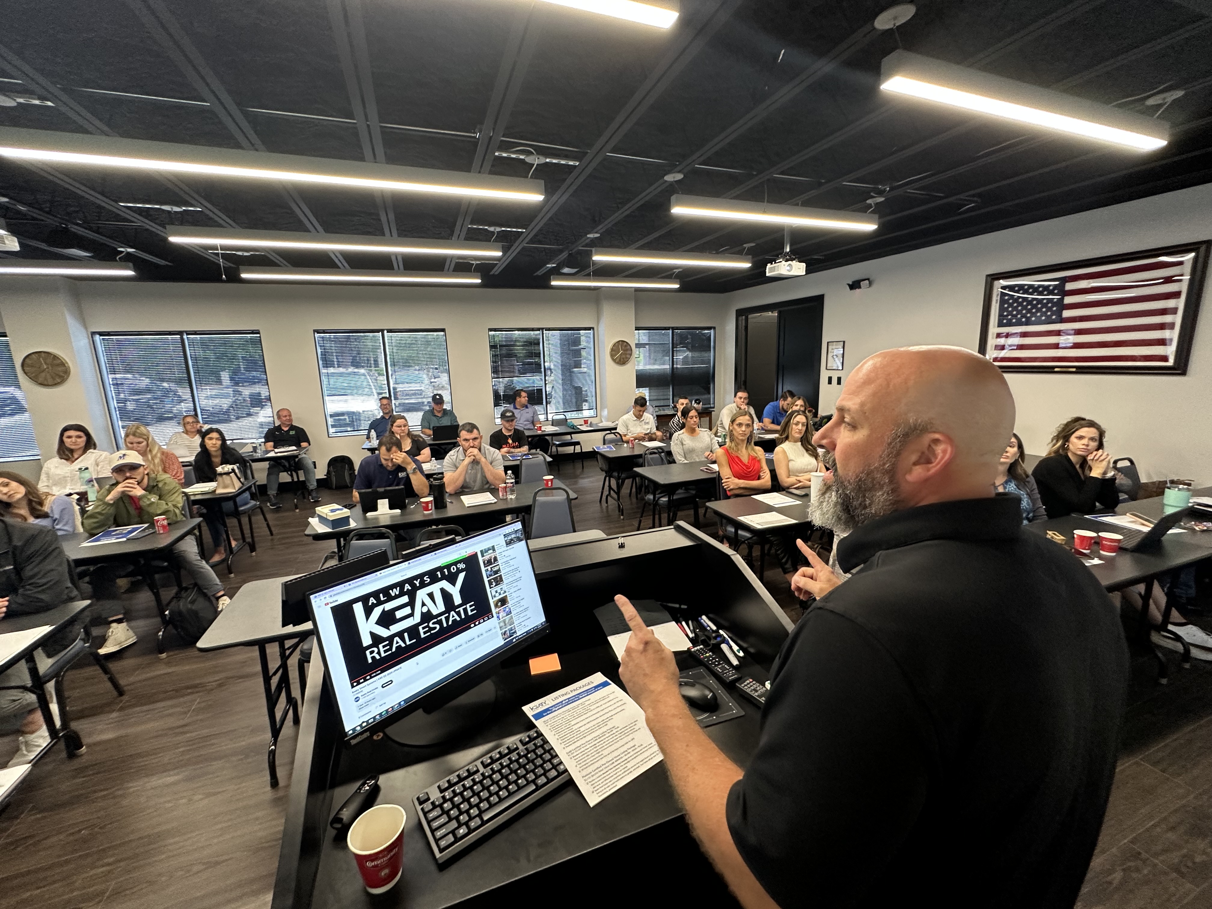 Real Estate Agents Quarter Meeting in Lafayette